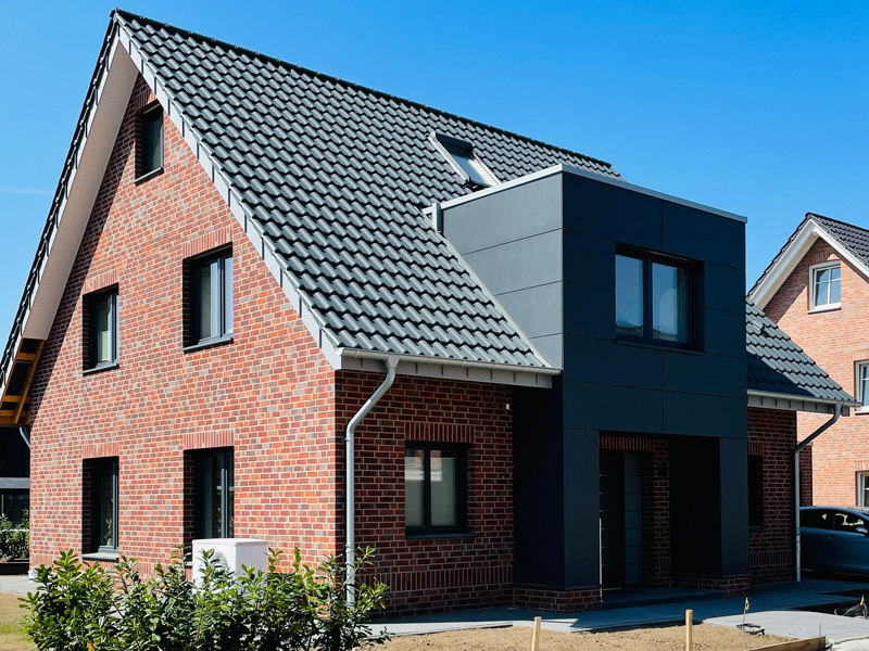 Einfamilienhaus H1 Klinker / Verblender - HBR 14-113 - Strangpress Klinkerstein