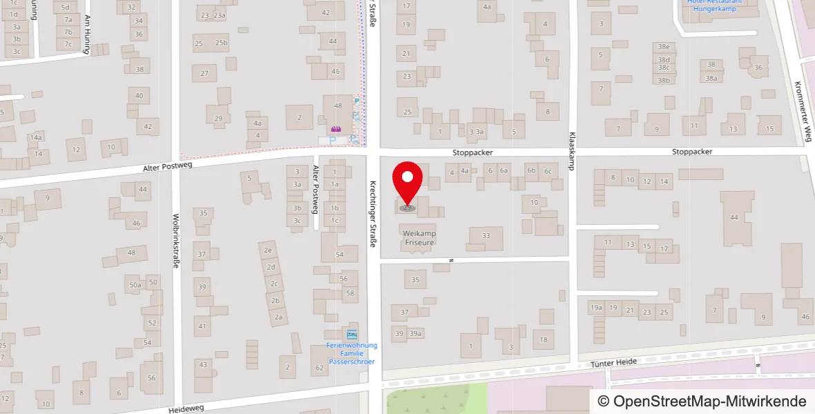 Lageplan: Klinkerhandel Harbecke, Krechtinger Str. 29 in 46414 Rhede – Route in Google Maps öffnen